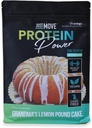 Just Move Protien - Oma's Citroen Pond Cake - Veganistisch (Plant gebaseerd), Organisch, Zuivelvrij, Sojavrij, Glutenvrij, Keto, Pindavrij, 20g Proteïne, Lage Carb, Niet GGO (17.2 Oz)