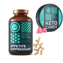 WILDE BRANDSTOF Aperitief Suppressant en Low Carb Keto Gummies Weightloss Bundle