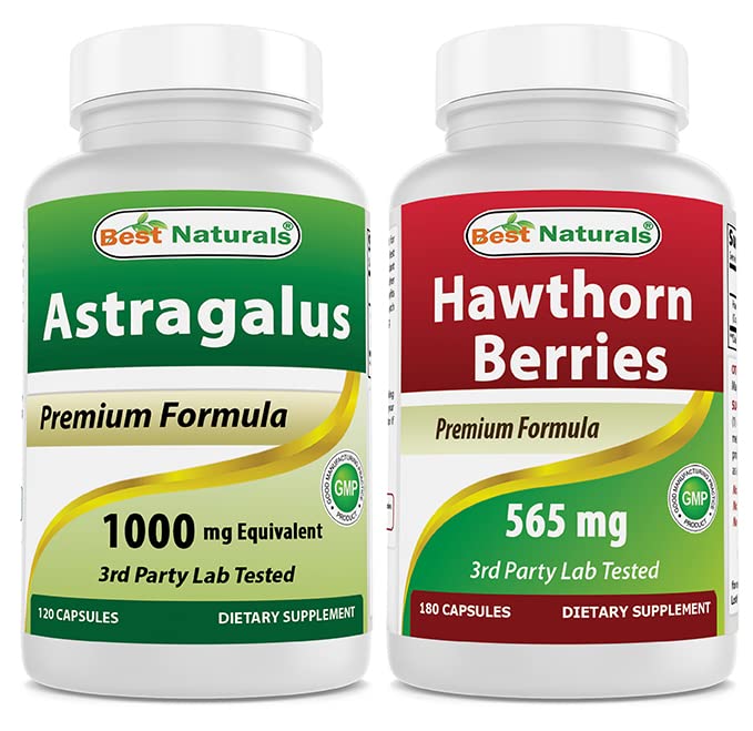 Best Naturals Astaxanthin 12mg & Hawthorn Berry 565 mg