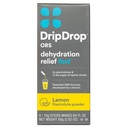 DripDrop ORS Electrolyte Hydration Powder Sticks, Lemon, 10g Sticks, 8 Tellen