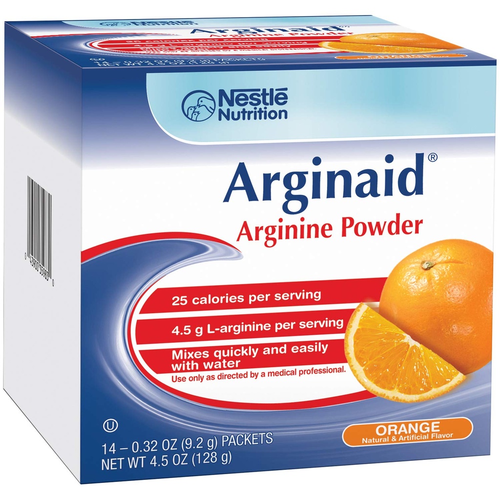 Novartis Nutrition Arginaid - Oranje (doos van 14 9.2g pakjes)