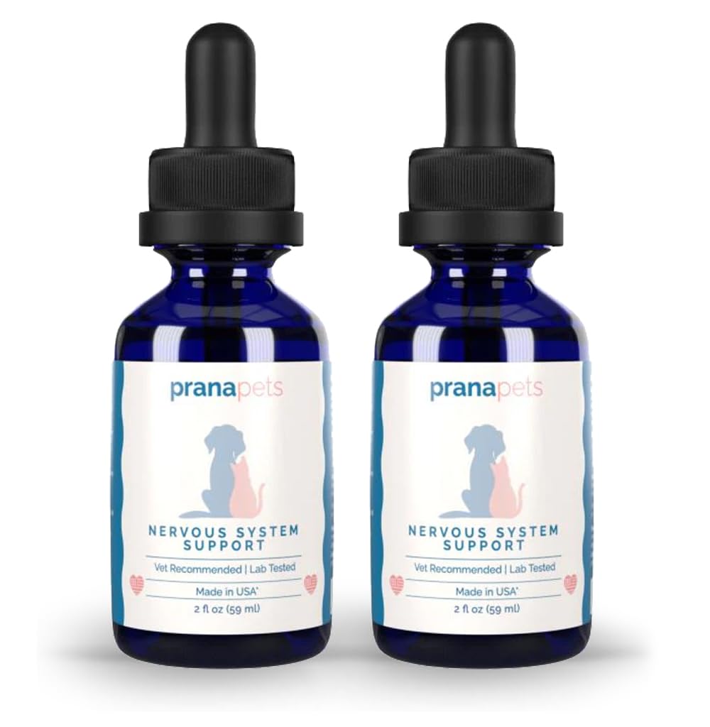 PranaPets Nervous System Support for Dogs and Cats 