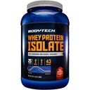BODYTECH Wei proteïne isolaat poeder - Rijke chocolade smaak - Premium eiwit supplement voor spiergroei en herstel - lage Carb en hoge eiwitformule voor prestaties (3 lbs/43 Servers)
