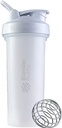 BlenderBattle Classic V2 Shaker Bottle Perfect voor eiwitshakes en pre-workout, 28-ounce, wit