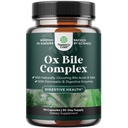Digestieve enzymen met Oxbile - Oxbile-supplementen voor geen galblaas met Trypsin, Papain & Bromelain Enzyme voor Pancrease Cleanse & Detox - Pancreatrische digestie-enzymen voor vrouwen & mannen - 90 Ct