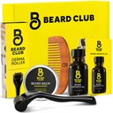 The Baard Club Baard Groei Kit - Derma Roller, Baard Groei Olie, Sandalwood Balm, Comb - Cadeau set