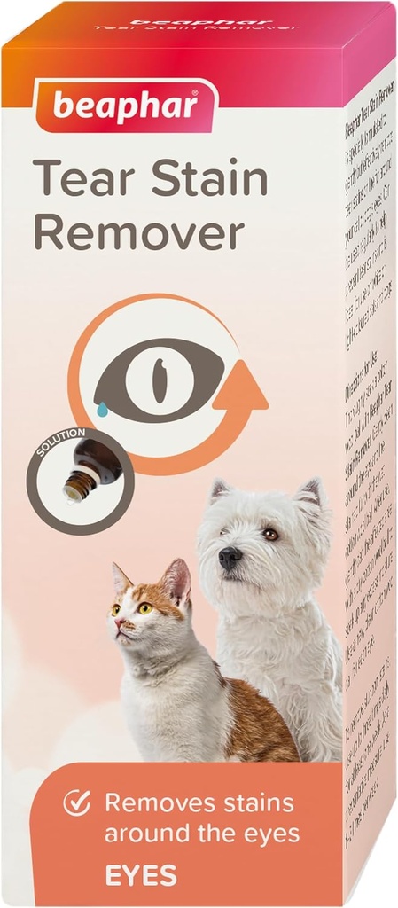 Sherleys Tear Stain Remover 50ml voor katten en honden van Melian