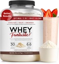 3-in-1 Wei Proteïne Poeder Onopge smaakt 5lb 30g Grass-Fed Proteïne van Whey Hydrolysaat, Isolaat en Concentraat per portie 