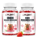 Magnesium Glycinate Gummies voor kinderen & Iron Gummies Supplement voor vrouwen kinderen
