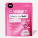 Kabinet: Difenhydramine 25mg Allergie Relief Antihistamin tabletten voor Allergieën, Hay Koorts, en Runny Neus, 120 tabletten (Refill Pouch)