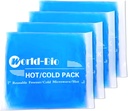 Gel Soft Flexibele Ice Packs voor Verwondingen, Herbruikbare Koude Pack, Warme Koude Compress voor Gezamenlijke &Muscle Pijn, Chirurgie Herstel, Ontsteking, Zwelling, Gezicht, Hoofd, Pols, Enkel&Foot Schade, 4 Pack-5.1"x6.3"