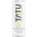 TATU Ready-To-Drink Protein Infunded Water Lemon Ginger 24 Pack. 15 gram wei-eiwitisolaat, 0 gram suiker, slechts 60 calorieën. Lemon Ginger en Orange Mango. Glutenvrij, lactosevrij.
