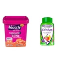 Viactiv Calcium Kauwen & vitafusie Calcium Gummies, 60 Kauw & 100 Telling - Bone & Teeth Health Supplements