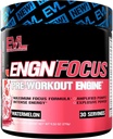 Evlutie Voeding ENGN Focus - Intense pre-workout met Creatine - Maximale Focus Formule - Pre-workout poeder voor duurzame energie - met Beta-Alanine & Cafeïne - 30 porties - Watermeloen