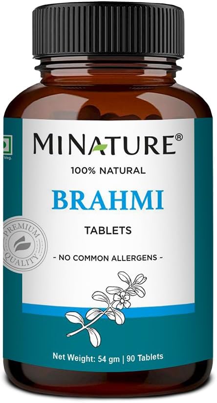 Brahmi tabletten - 90 tabletten, 1000 mg 