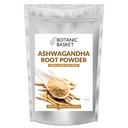 Botanische mand Ashwagandha Root Powder 5 Pond, Geen Filler, Geen Additieven, Zeer Gezuiverd Actief Withanolides, Geen GGO, Glutenvrij