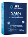 Life Extension Same, S-Adenosyl-Methionine, 400 mg, Best-selling Mood Health, Lever Gezondheid en Gezamenlijke Ondersteuning Supplement, Niet-GMO, Vegetarisch, Glutenvrij, 60 Enteric-Coated Tablets