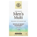 Solgar One Dagelijkse Mannen Multivitamine Hele Body Support Supplement, Zeer Absorbeerbare Vertraagde Release Een Dagelijkse Multi Vitamine Capsules voor Mannen - Immune Heart Energy Stress & Muscle Health, 60 Servingen