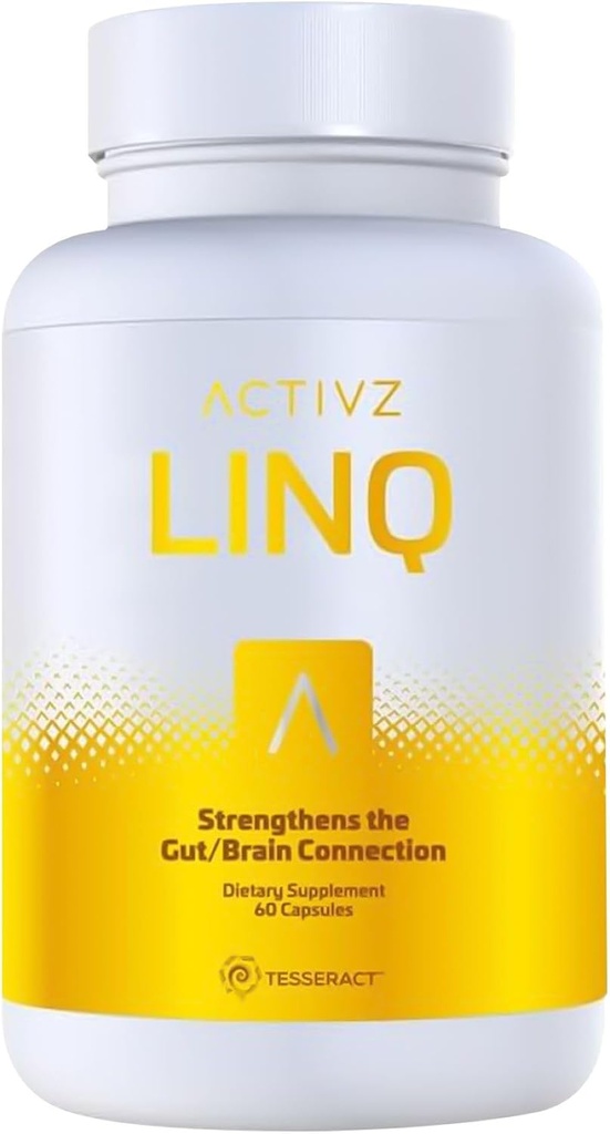ACTIVZ LINQ - Geavanceerde Epigenetische Formule voor Hersenfunctie, Gut Health, Huidstraling, en Immuun Ondersteuning - 60 capsules