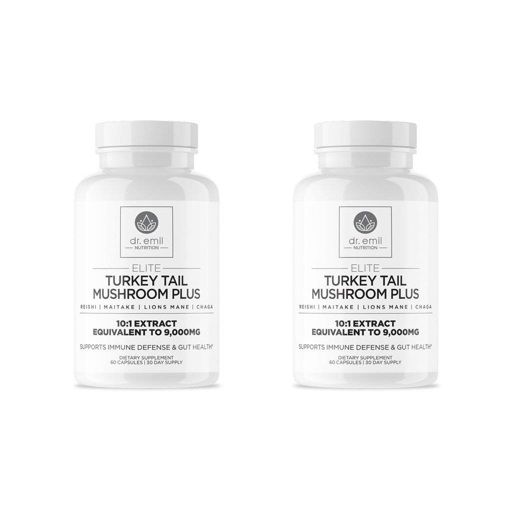 DR. EMIL NUTRITION Elite Turkije staart paddo Plus Twin Pack