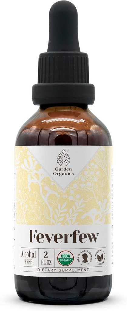 Feverfew USDA Organic Alcohol-Free Extract 