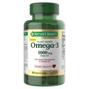 Nature's Bounty Omega 3, Plant-Based Omega 3 Fatty Acid Supplement, 520mg, Ondersteunt het hele lichaam Gezondheid Inclusief hart, huid, Joint, 30 Vegetarische Softgels, Visolie Alternatief