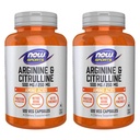 Arginine & Citrulline 500/250 mg - 120 capsules (2 verpakkingen)