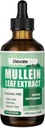 ElevateLife Mullein Drops for Longs - Mullein Leaf Extract Supplement - Long Detox & Bronchial Cleanse for Smokers - Respiratory Health Support - 4oz