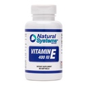 Vitamine E 60 Softgels 400 IE door Natuurlijke Systemen - Vitamine E Supplementen Immuunsysteem Ondersteuning * - Vitamine E Softgels Huidverzorging - Natuurlijke Vitamine E Non-Sugar, Niet-kunstmatige Smaken of Conserveermiddelen