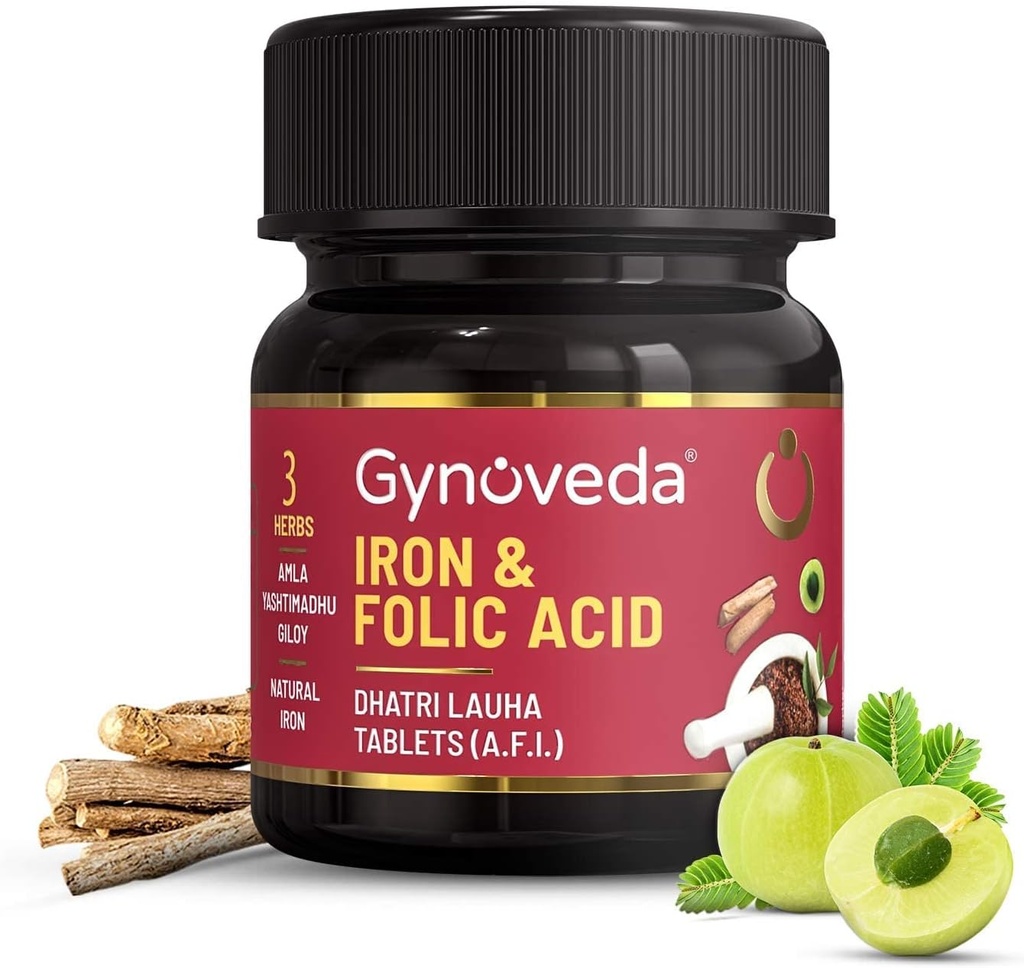 Iron Folic Acid Supplement 1 Fles, 60 tabletten