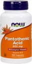 NOW Foods Pantothenic Acid 500mg, 100 Capsules (verpakking van 2)