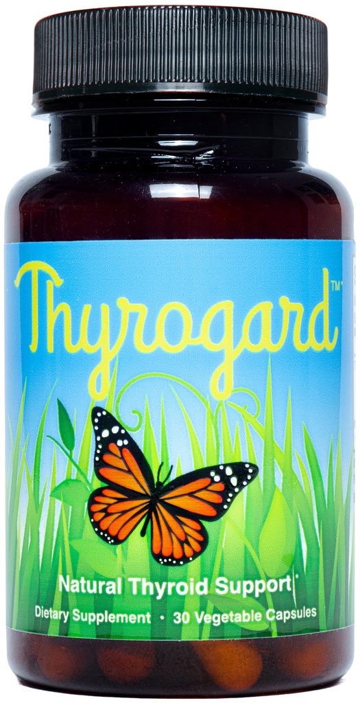 Natural Thyroid Support Supplement - Non-GMO, Veganistisch, Glutenvrij