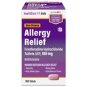 HealthCareAisle Allergie Relief - Fexofenadine Hydrochloroide Tablets USP, 180 mg - 180 Tablets - Allergie Medicatie, Niet-Drowsy 24-uurs Relief