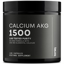 Toniiq 1500mg Ultra High Purity Ca AKG Supplement - 99%+ Hoog gezuiverd en biologisch beschikbaar Calcium Alpha-Ketoglutaraat - Calcium AKG Longevity Supplement - 120 Ca-AKG Vegetarische Capsules