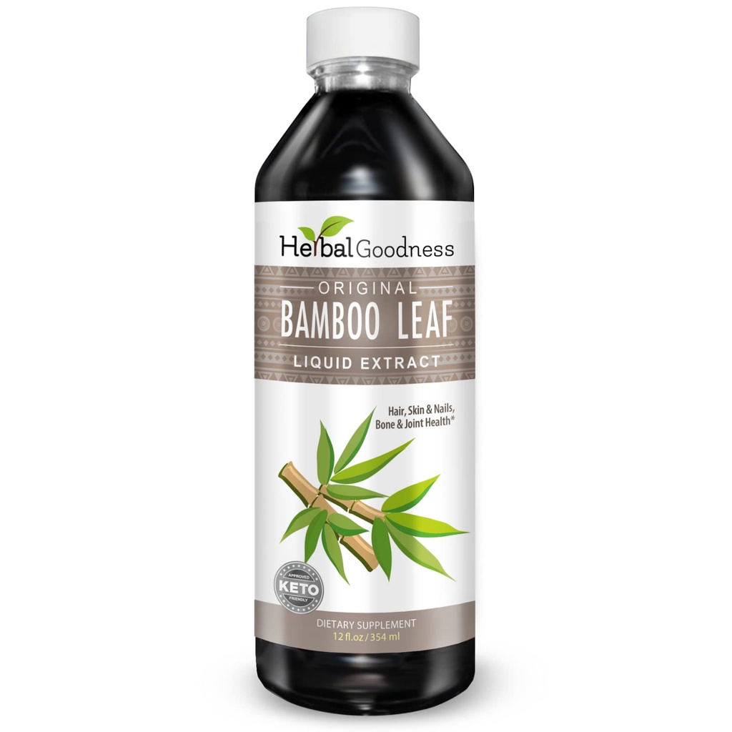 Plantaardige Papaya Bamboe Silica Supplementen Biologische Extract 12oz - vloeibare Silica met Organische Haar, Huid en Nagels Vitaminen Zo goed als Bone en Gezamenlijke Ondersteuning