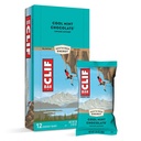 CLIF BARS - Energy Bars - Cool Mint Chocolate - Met Cafeïne - Gemaakt met biologische Haver - Plant Based Food - Vegetarian - Kosher (2.4 Ounce Proteine Bars, 12 Tellen) Verpakking mei Vary