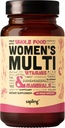 Multivitamine voor vrouwen - Dagelijkse vrouwen Multivitamine - Gemethyleerde B Complex met Whole Food Ingrediënten, Vitamine B12, Folaat, A, C, D3, E, K2, Biologische Fruit & Groenten - Vegan, Non-GMO - 60 Caps