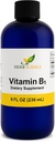 Liquid Vitamin B1 Drops - Daily Thiamine Supplement to Support Digestie, Zenuwstelsel, Hart Gezondheid, Stress Relief, Natural Energy Booster - 500% DV, 288 Servers per fles - 8 fl. oz