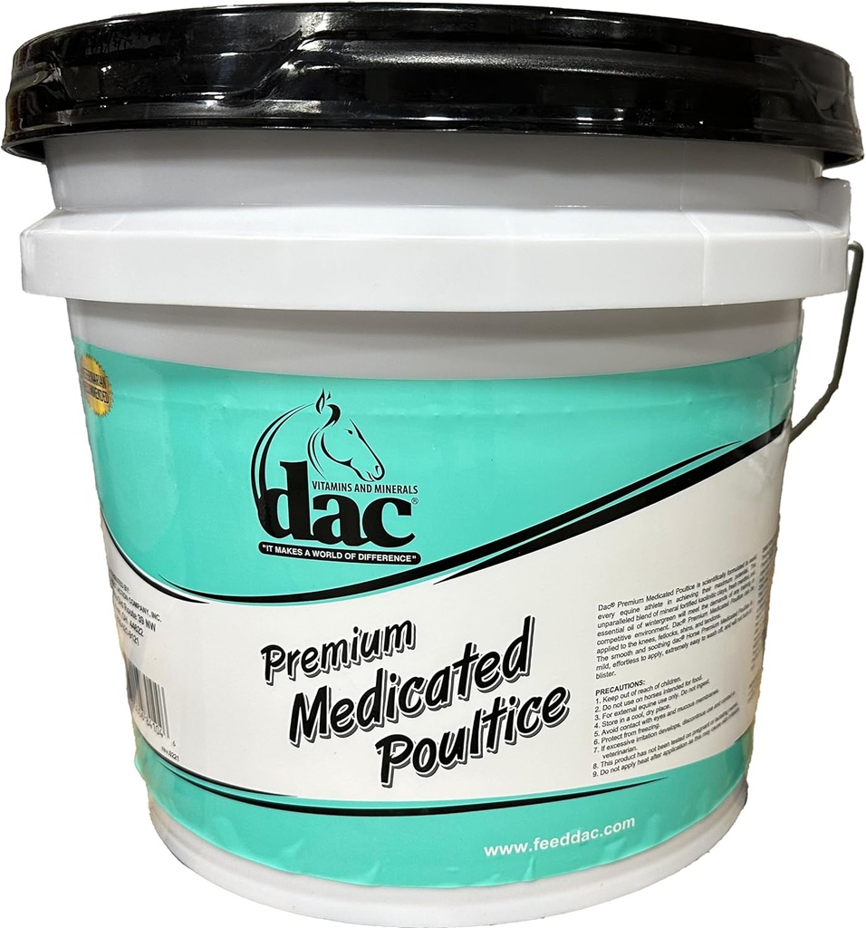 dac Vitaminen en mineralen dac® Premium Gemedicineerde Poultice - 45lbs, wit