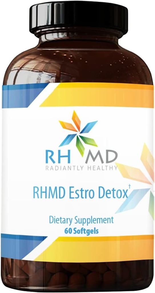 RHMD Estro Detox Dieetsupplementen (60 Softgels)