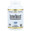 California Gold Nutrition Bone Boost Supplement, Ondersteuning voor Bone Health, Nutrient Blend met Calcium en Vitamine D, Vegetarisch vriendelijk, Glutenvrij, Non-GMO, 120 tabletten