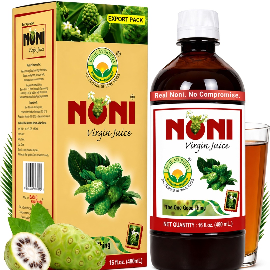 BASIS AYURVEDA Noni Maagd Fruitsap 