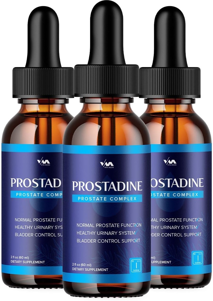 Prostadine Drops for Prostate Health Prostadine Bladder & Urinesteun, Maximale sterkte, 2024 Verbeterde Formule, 3 - Maandvoorziening