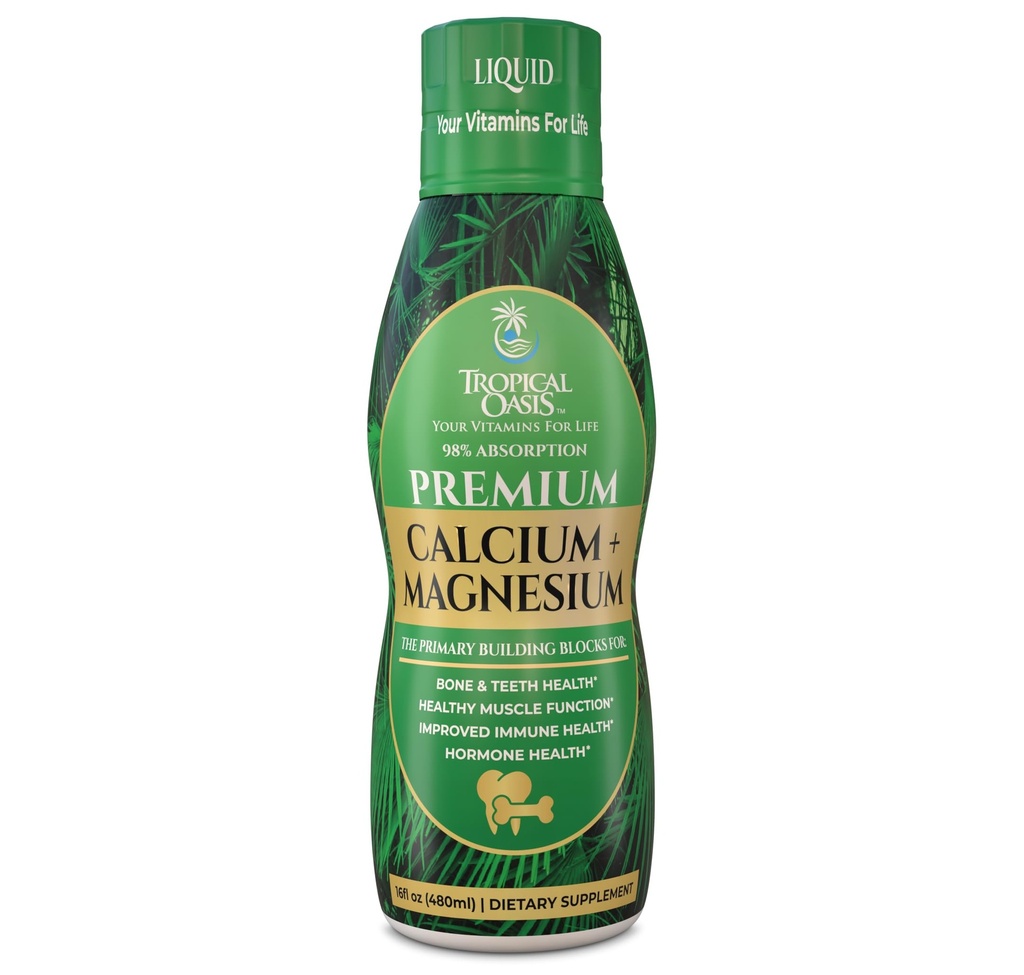 Premium Liquid Calcium Magnesium Supplement 