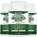 1000MG Liposomale Luteoline, Maximale Absorptie, Krachtige Luteoline Supplement 180 Capsules