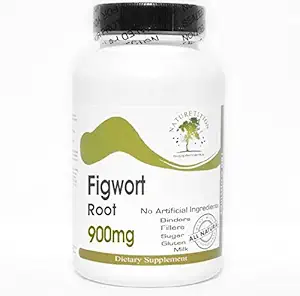Figwort Root 900mg ~ 180 Capsules - Geen additieven ~ Naturetitie Supplementen