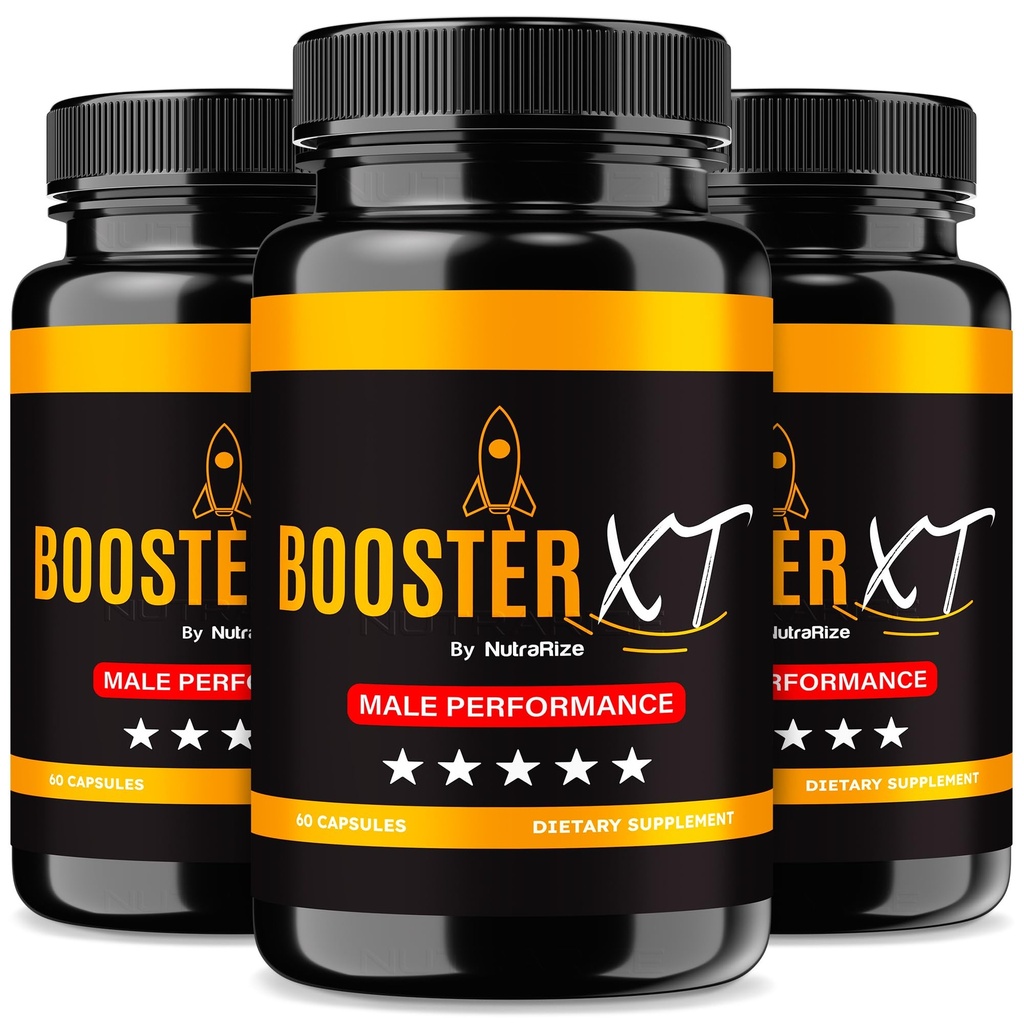 NutraRize (verpakking van 3 Booster XT voor mannen, Mannelijke Enhancement Capsules, Premium Formule voor ondersteuning Dagelijkse Energie & Peak Performance, Multivitamine Pillen voor de algemene gezondheid, Reviews (180 Capsules)