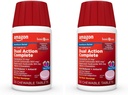 Basic Care Dual Action Compleet, Kauwbare Acid Reducer Plus Antacid Tablets, Berry Flavor, Heartburn Medicine, Acid Indigestie Relief, 50 Tel (pack van 2)
