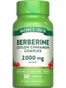 De waarheid van de natuur Berberine met Ceylon Cinnamon Complexe 2000mg 