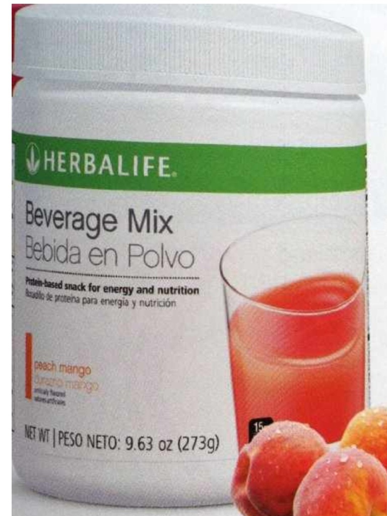 Herbalife Mix Canister Peach Mango (14 porties)